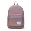 A photo of the Herschel Pop Quiz Backpack in Colour Ash Rose. Front view.