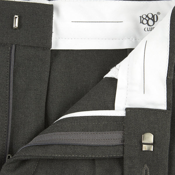 Buy D V Enterprise School Uniform Boys Grey Full Pant with Elastic Regular  Fit (22) at Amazon.in