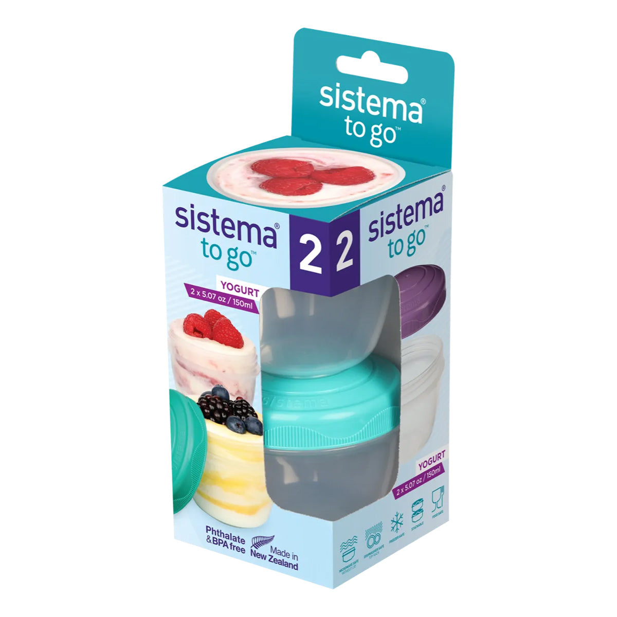 Sistema 150ml Yogurt TO GO 2 Pack