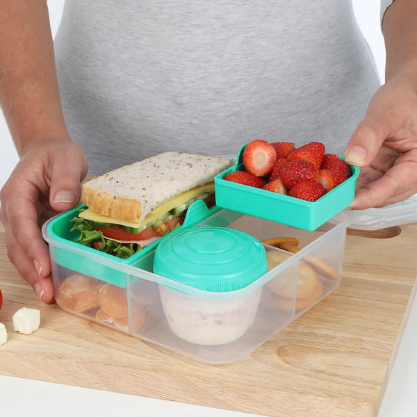 Sistema Bento Cube to Go w. Yogurt Pot 1.25L