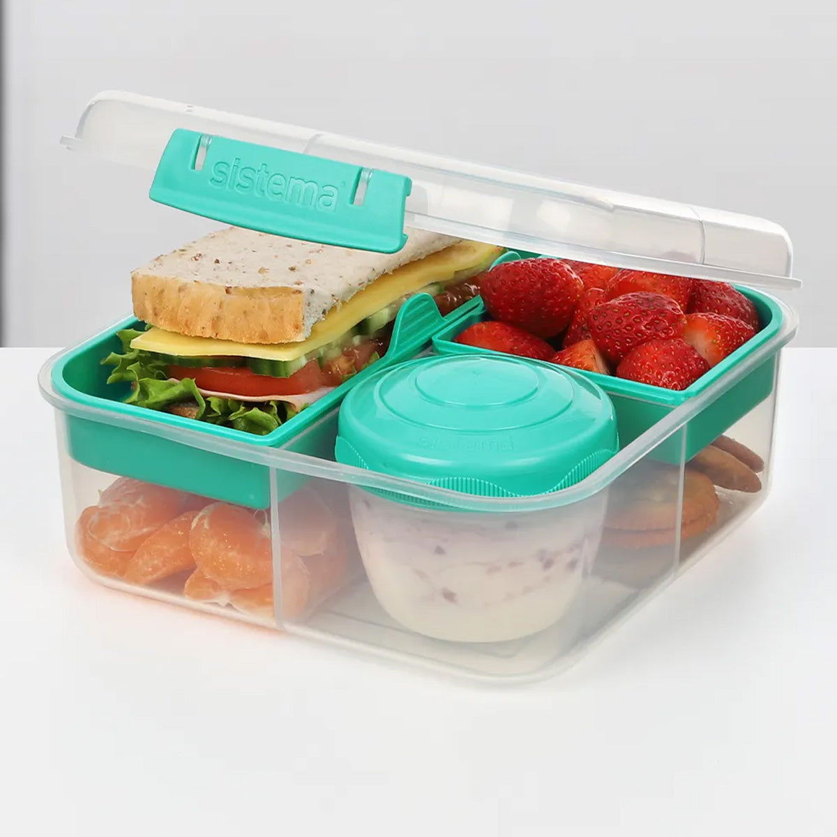 Sistema Bento Cube to Go w. Yogurt Pot 1.25L