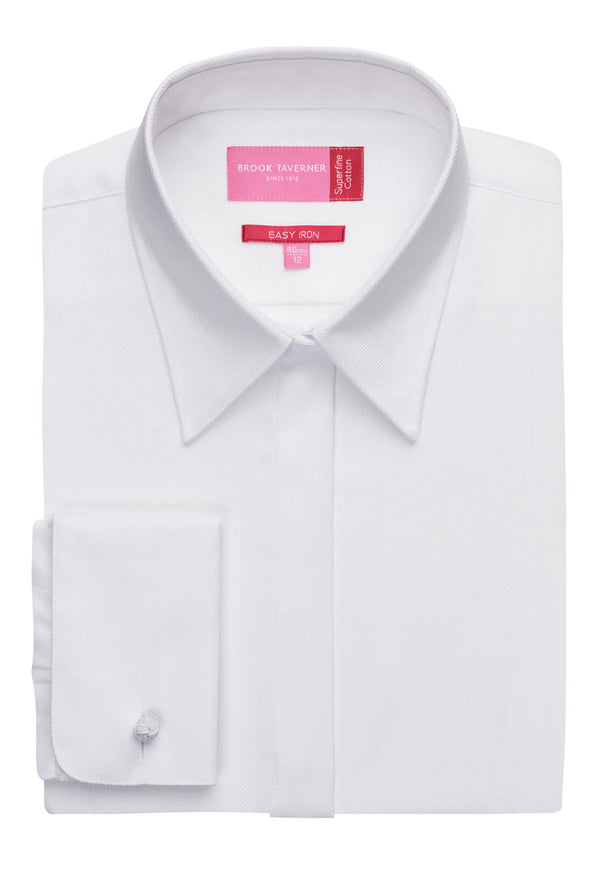 Villeta Blouse Cotton Herringbone
