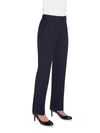 Brook Taverner Bianca Tailored Fit Trouser in  Navy