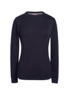 Photo of Brook Taverner Helena Crew Neck Jumper in Navy