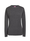 Photo of Brook Taverner Helena Crew Neck Jumper in Charcoal