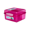 Sistema 2L Lunch Cube Max w/ Yoghurt Pot