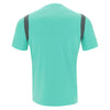 Photo of the Irish Squash 'Rodders' Match Day Shirt in Turquoise, back-view