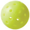 A close up photo of the Franklin Outdoor X-40 Pickleball in Yellow