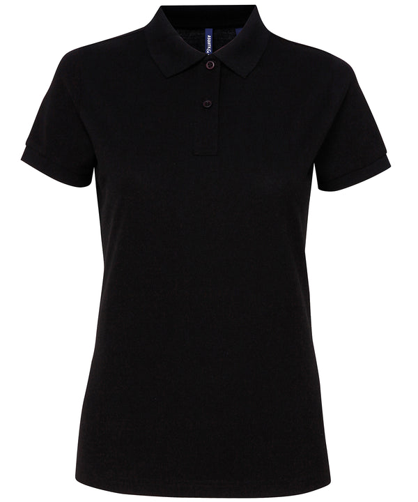 Womens polycotton blend polo
