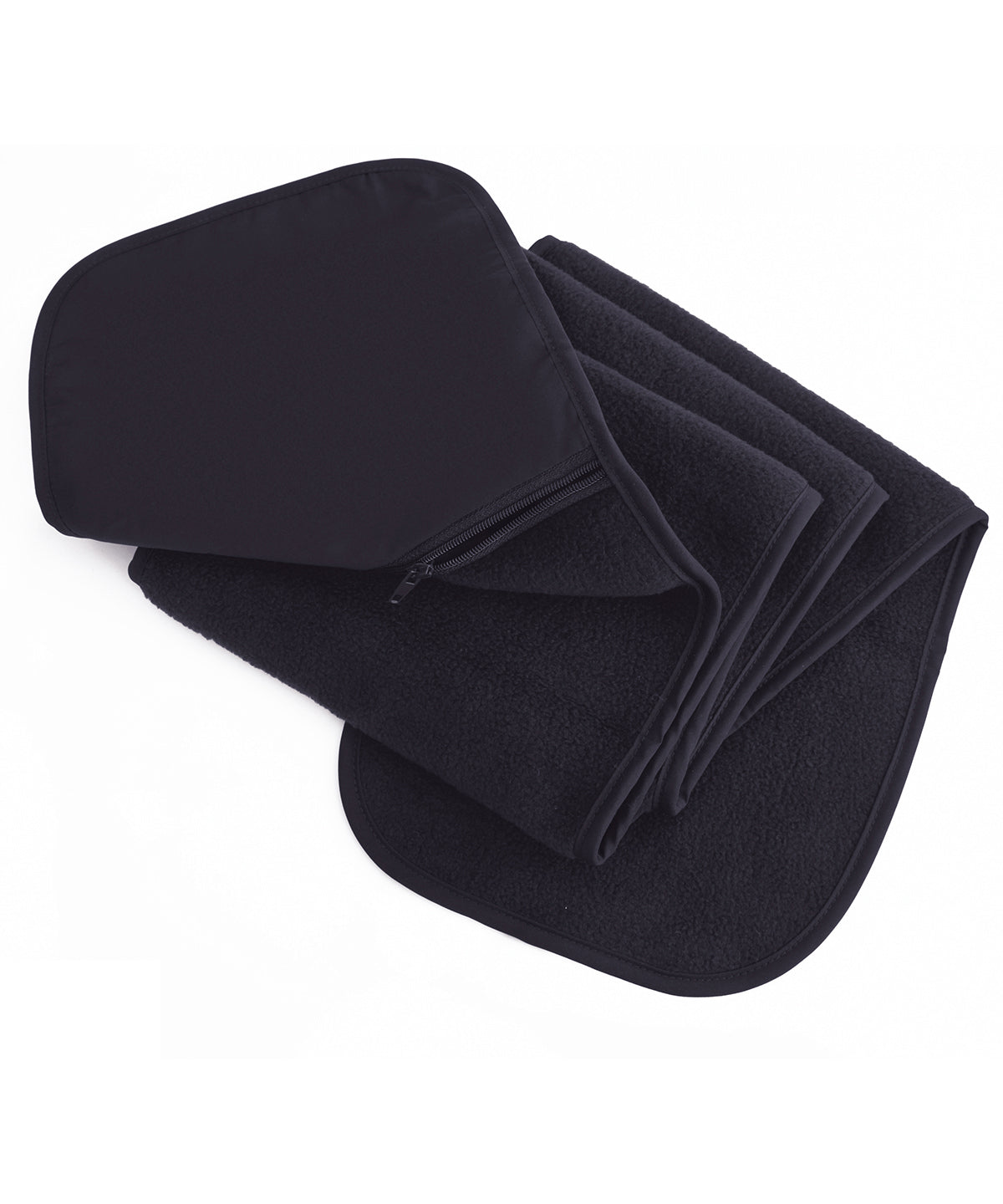 Polartherm fleece scarf with zip pocket