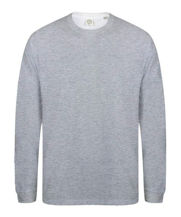 Unisex drop shoulder slogan top