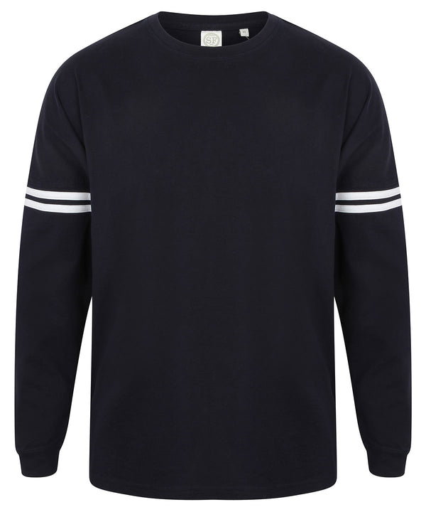 Unisex drop shoulder slogan top