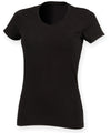 Feel Good Women's Stretch V-neck T-shirt