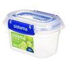 A photo of the Sistema 400ML Rectangle Food Storage Container