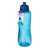 A photo of the Sistema 800ml Gripper Bottle in colour blue.