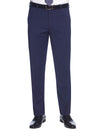 Brook Taverner Cassino Slim Fit Trouser in Mid Blue