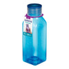 A photo of the Sistema 725ml Square Bottle in colour blue..