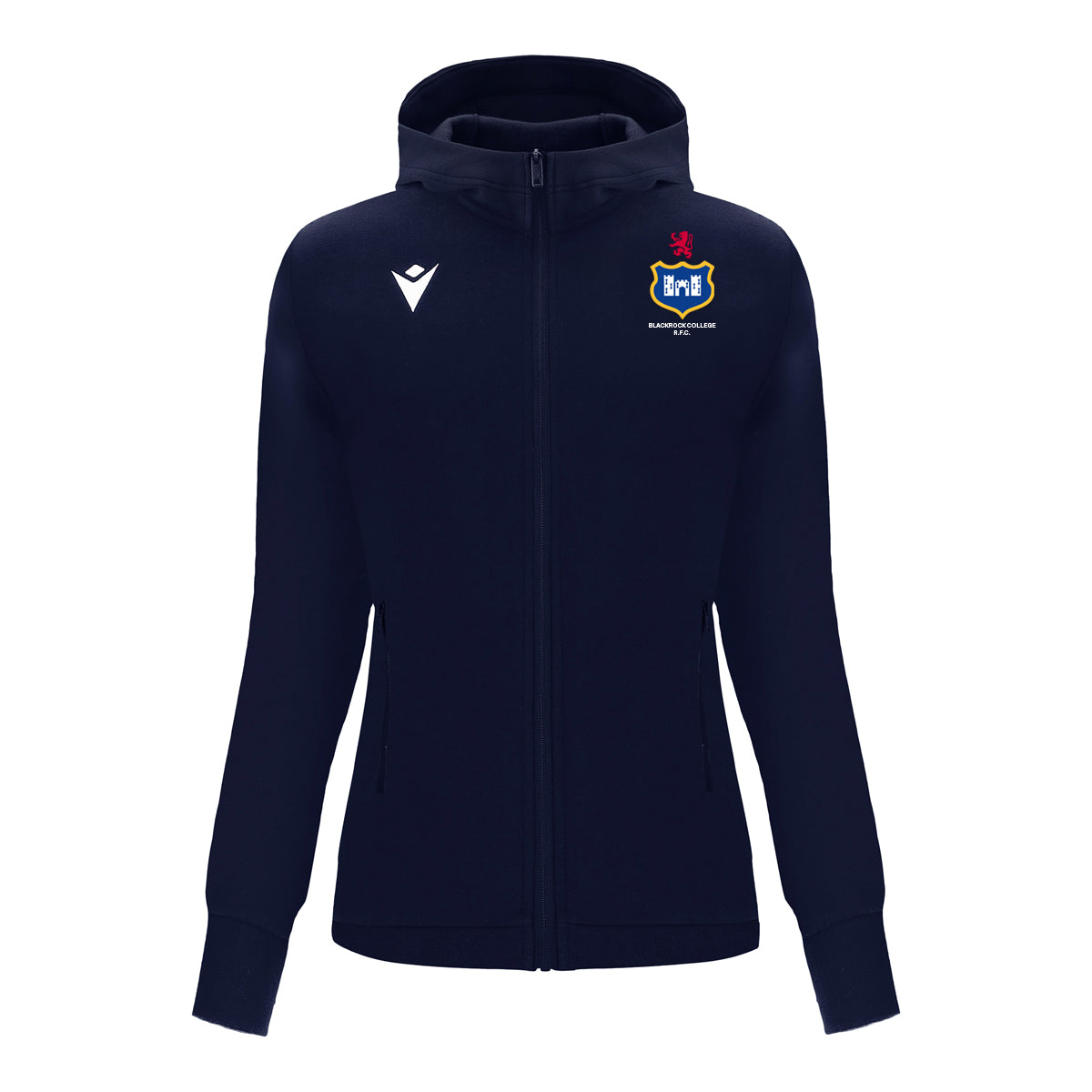 Blackrock College RFC Womens 'Drum' Full Zip Hoody