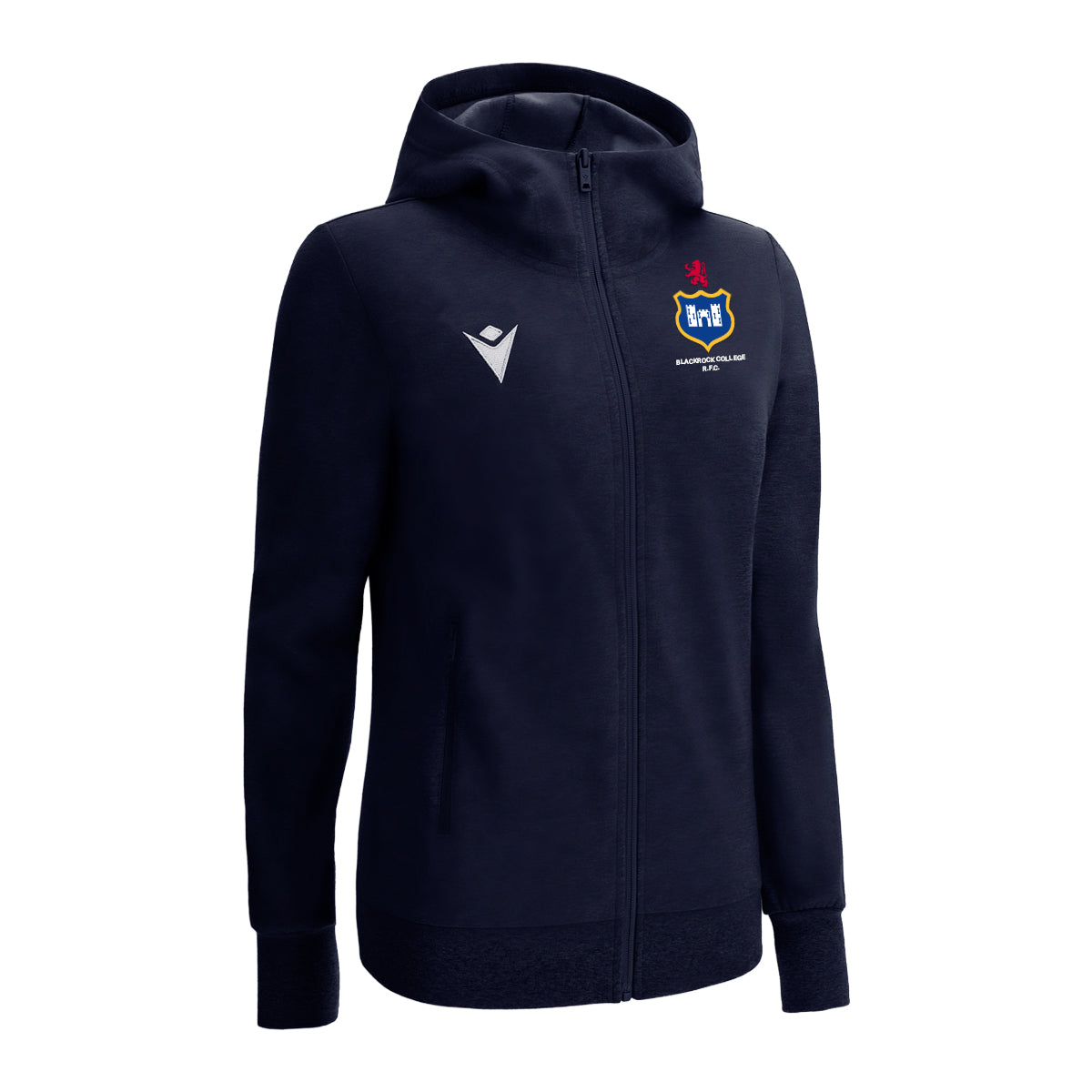 Blackrock College RFC Womens 'Drum' Full Zip Hoody