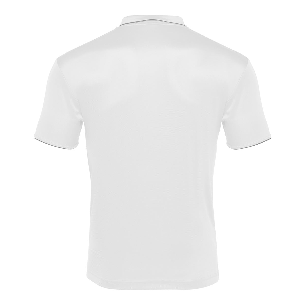 wn Park Tennis Club 'Draco' Polo Shirt in White. Back view