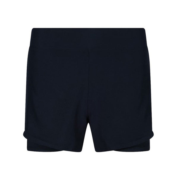 A photo of the Elm Park Tennis Club 2-in-1 Short in Navy. Front Shot.