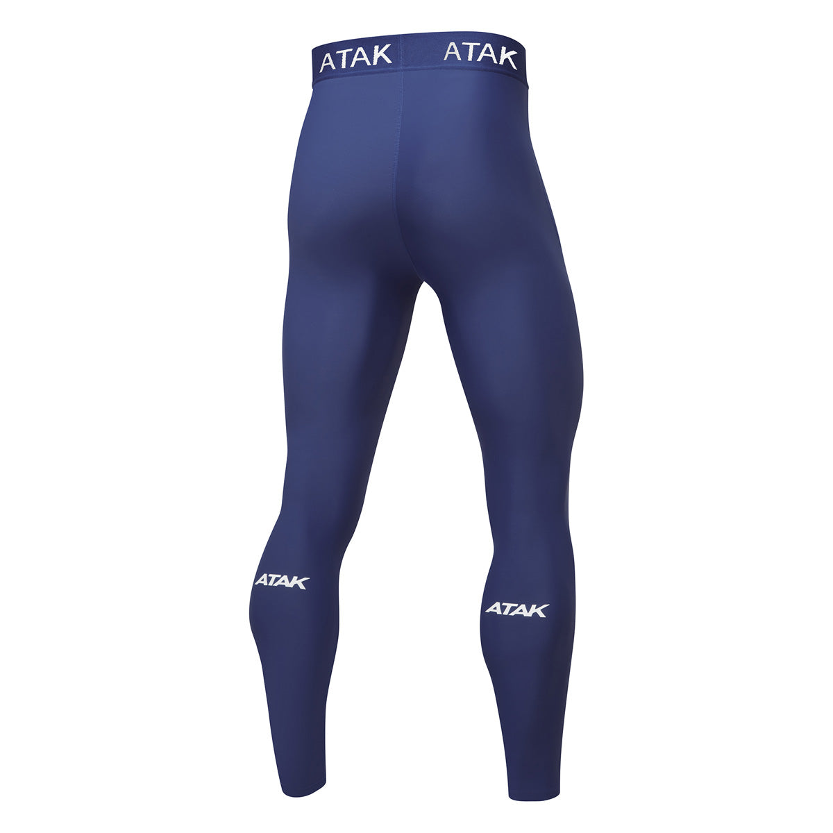 Photo of the Atak Adult Compression Legging in Navy, back view