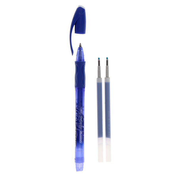 BIC Gelocity Illusion Erasable Gel Pen With Refills