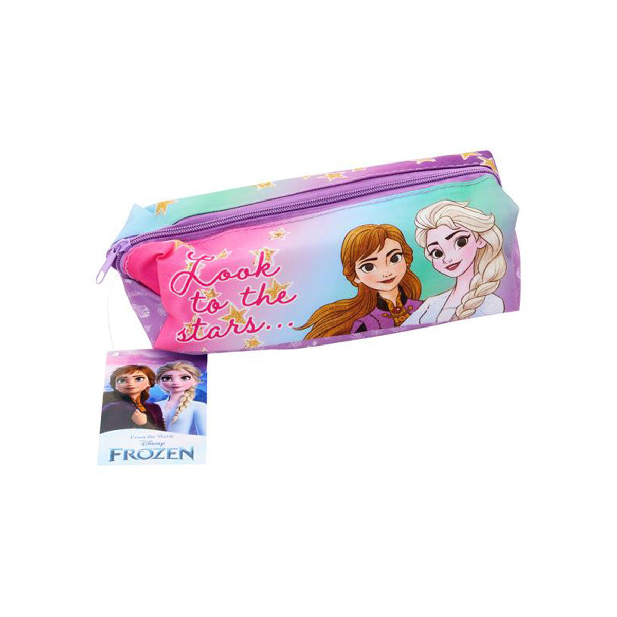 A photo of the Rectangular Frozen Glitter Pencil Case