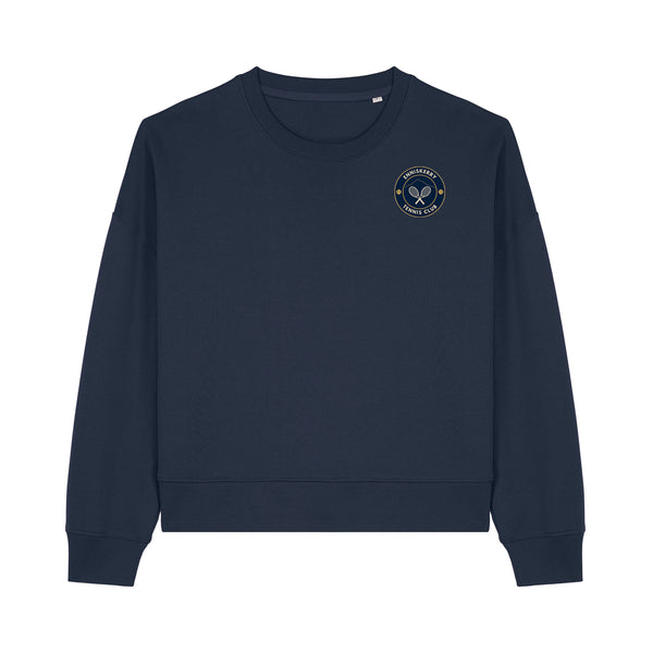 Enniskerry Tennis Club Ladies Cropped Sweatshirt