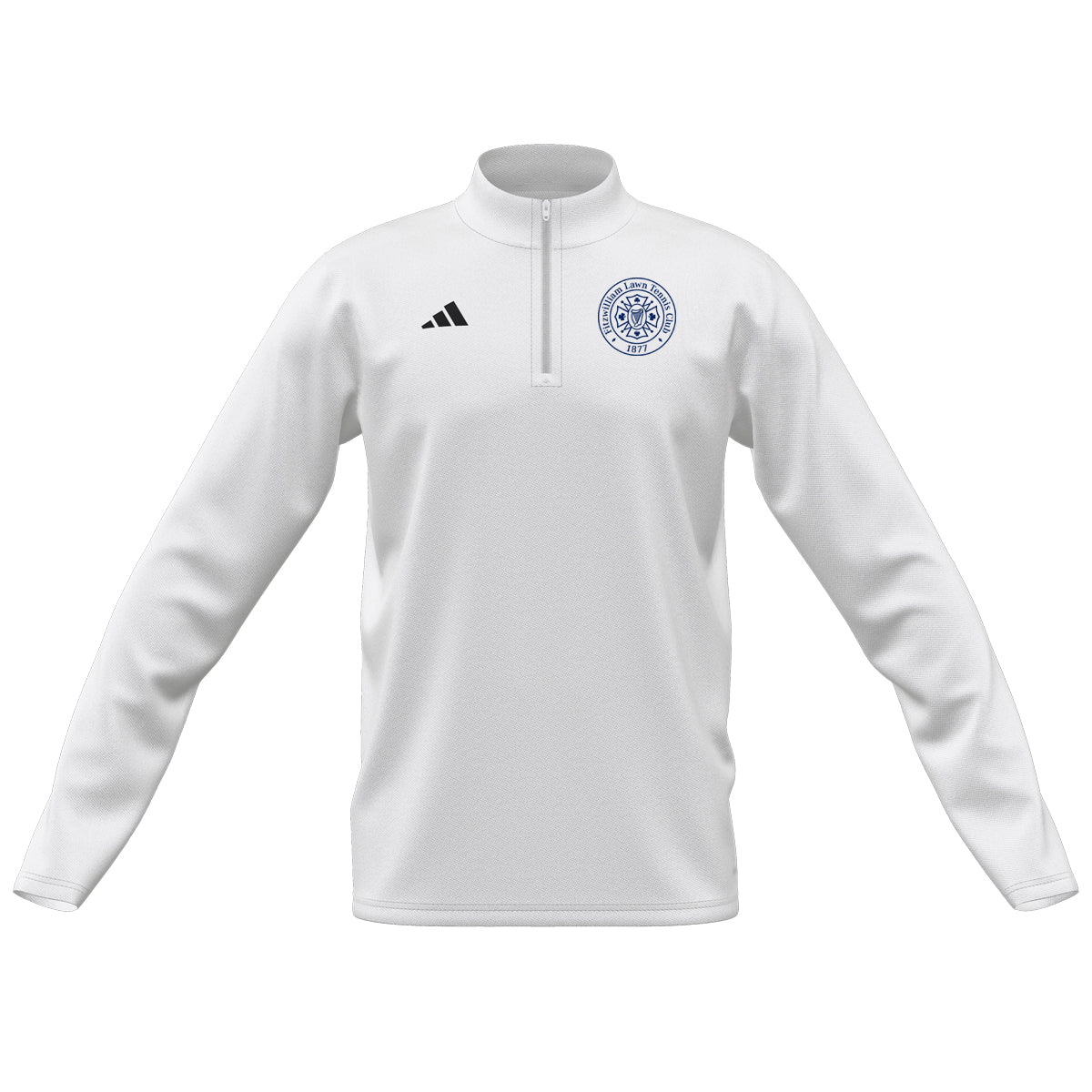 Fitzwilliam Lawn Tennis Club Adidas Mens Entrada 22 ¼ Zip