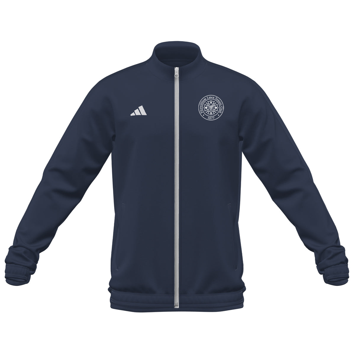 Fitzwilliam Lawn Tennis Club Adidas Mens Entrada 22 MTO Full Zip Track Jacket