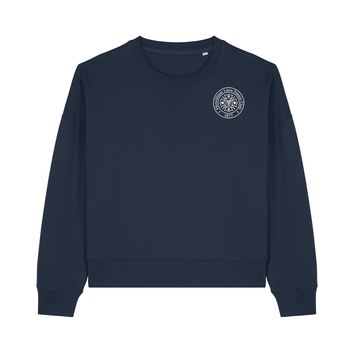 Fitzwilliam Lawn Tennis Club Ladies Ladies Cropped Sweatshirt