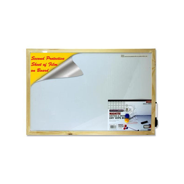 Premier Office Magnetic Dry Wipe Whiteboard