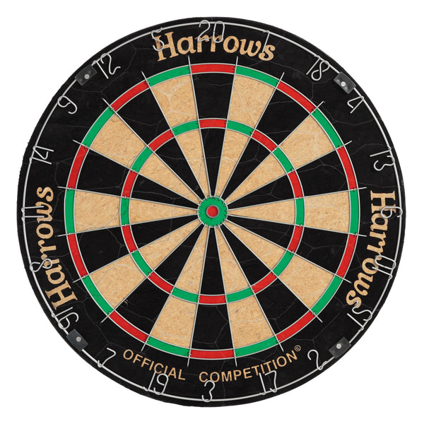 A photo of the Harrows Official Competition Dartboard