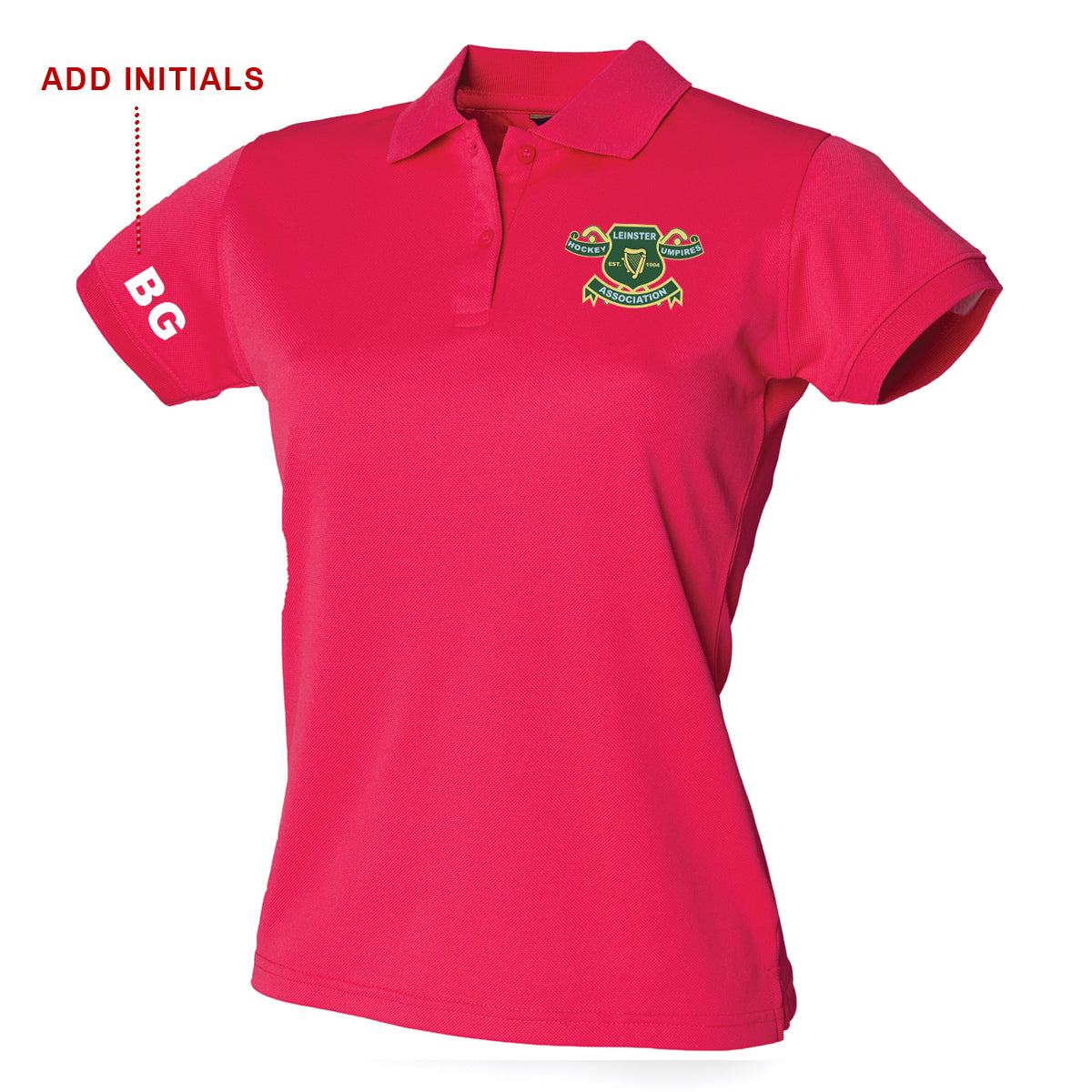 Leinster Hockey Umpires Ladies Polo Shirt