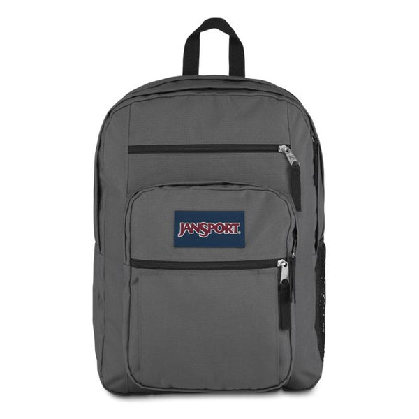 Jansport Big Student Backpack Graphite Grey, available at Uniformity, your one-stop back to school shop.