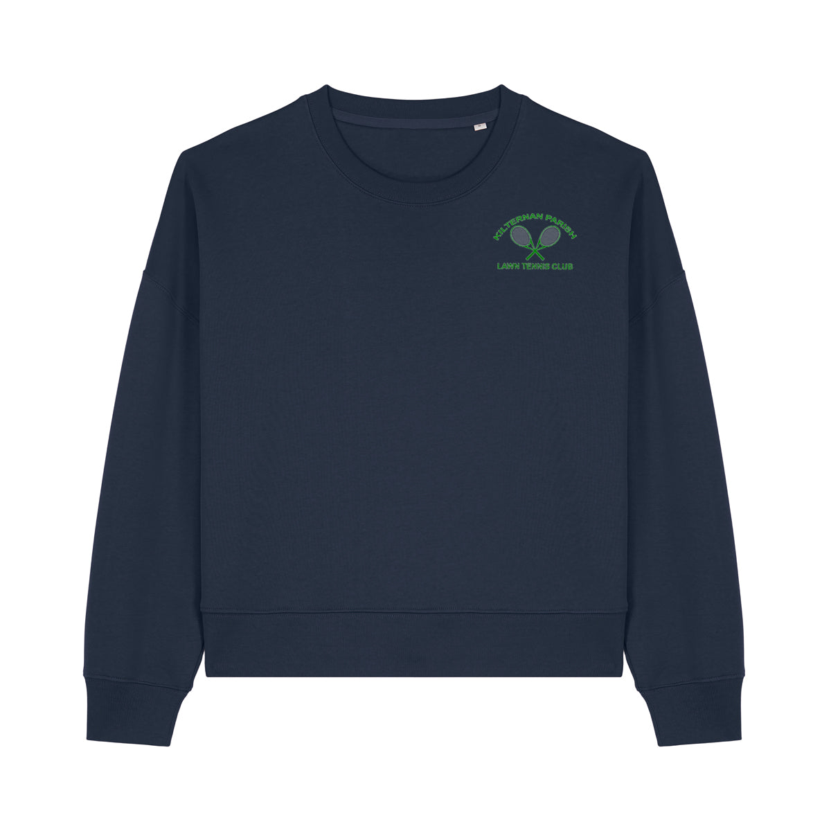 Kiltiernan Parish Lawn Tennis Club Ladies Cropped Sweatshirt