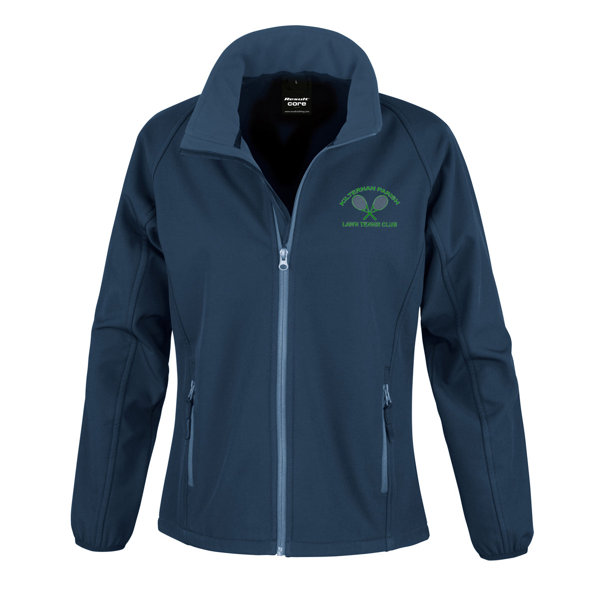 Kiltiernan Parish Lawn Tennis Club Ladies Softshell Jacket