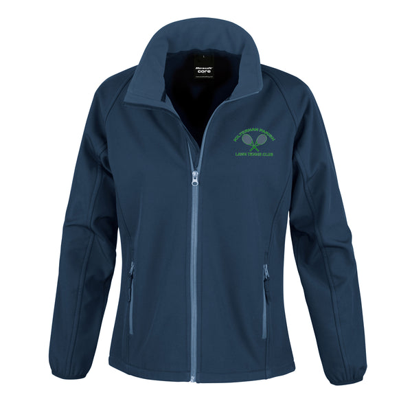 Kiltiernan Parish Lawn Tennis Club Ladies Softshell Jacket