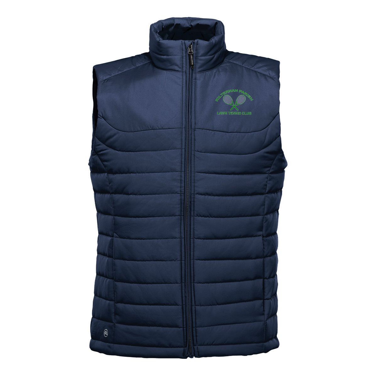 Kiltiernan Parish Lawn Tennis Club Mens Padded Gilet