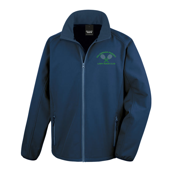 Kiltiernan Parish Lawn Tennis Club Mens Softshell Jacket