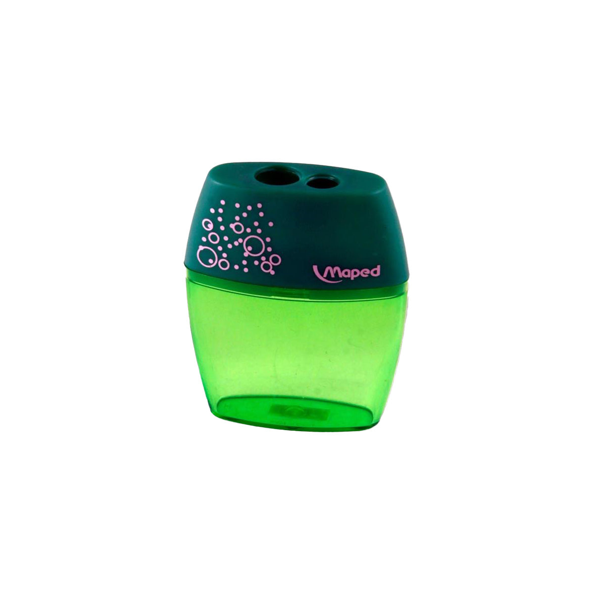 A photo of the Maped Shaker Twin Hole Sharpener in Green