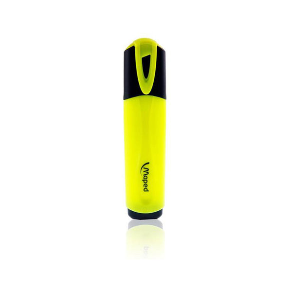 A photo of the Maped Fluo'peps Classic Highlighter in Yellow