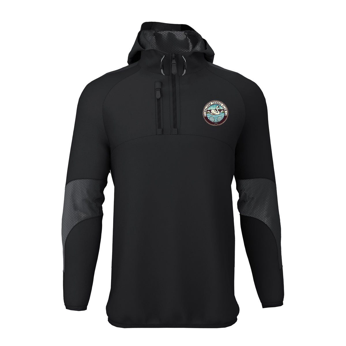 Mallow Tennis Club 1/4 Zip Unisex Rain Jacket