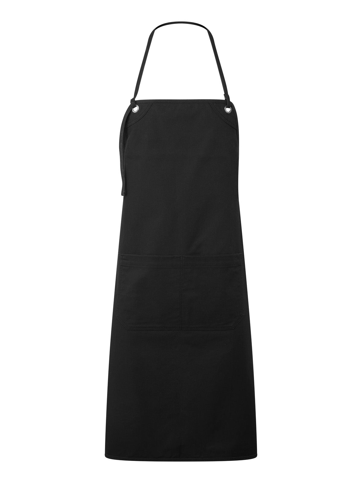 ‘Artisan’s Choice’ Double Pocket Canvas Apron in Black