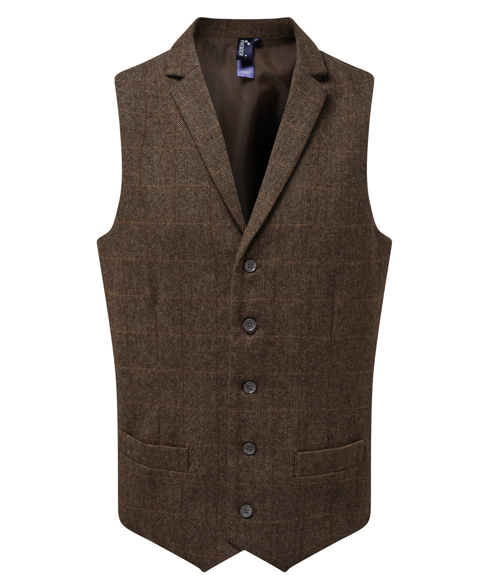 Men's Herringbone Waistcoat