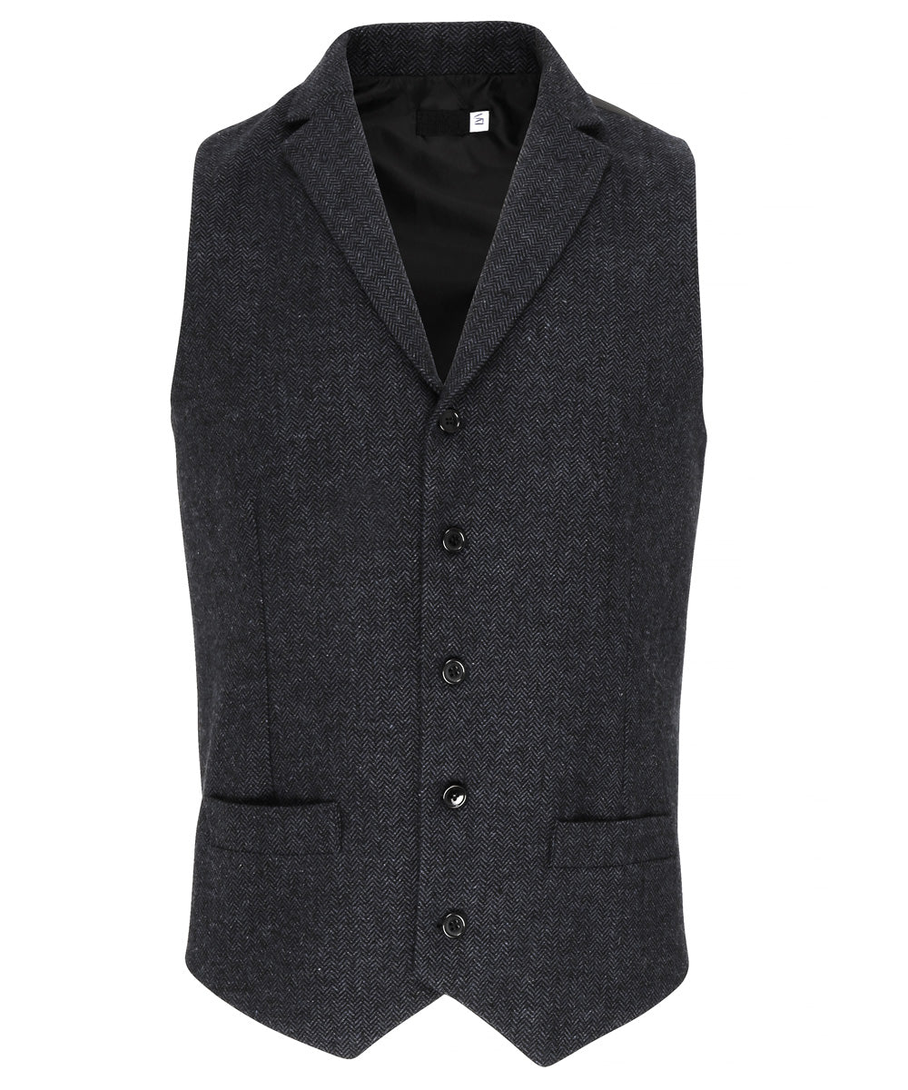 Men's Herringbone Waistcoat