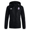 Paragon28 Ladies Full Zip Rainjacket with Gorilla logo on left chest.