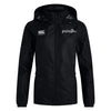 Paragon28 Ladies Full Zip Rainjacket with Paragon28 logo on left chest.