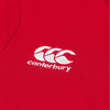 Canterbury Club Dry Tee Female Red, Canterbury CCC Logo